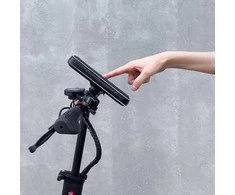 Wozinsky phone holder bike, motorcycle, scooters dėklas telefonui juodos spalvos WBHBK7