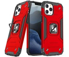 Wozinsky Ring Armor dėklas iPhone 14 Pro – raudonas
