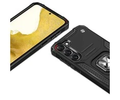 Wozinsky Dėklas Armored Case Samsung Galaxy S23+ Magnetic Holder Ring Armor juoda
