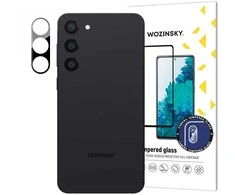 Wozinsky Grūdintas stiklas 9H na aparat kamerę Samsung Galaxy S23+ Full Camera Glass