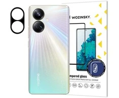 Grūdintas stiklas 9H na aparat kamerę do Realme 10 Pro+ Full Camera Glass