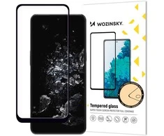 Wozinsky Grūdintas stiklas 9H viso ekrano OnePlus 10T / Ace Pro su juodu rėmeliu Full Glue Tempered Glass