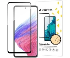 Wozinsky Grūdintas stiklas 9H na cały ekran Samsung Galaxy A54 5G su czarną ramką Full Glue