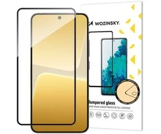 Wozinsky Grūdintas stiklas 9H viso ekrano Xiaomi 13 su juodu Full Glue rėmeliu