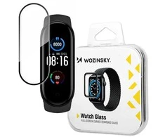 Wozinsky Hibridinis apsauginis stiklas, skirtas Xiaomi Mi Band 5 juodas