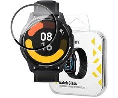 Wozinsky Hibridinis apsauginis stiklas skirtas Xiaomi Watch Color 2 juodas