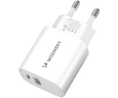 Įkroviklis Wozinsky (WGWCW) (1xUSB-C;1xUSB 3A 20W) baltas