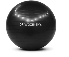 Wozinsky WGB65BB gimnastikos kamuolys 65 cm - Juodas