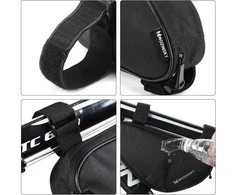 Wozinsky bike bag skirta 1.5l bike frame juodos spalvos (WBB11BK)