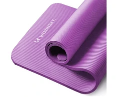 Wozinsky WNSP-15F mankštos kilimėlis 183 x 61 x 1,5 cm, storas gimnastikos kilimėlis jogai ir fitnesui – purpurinis