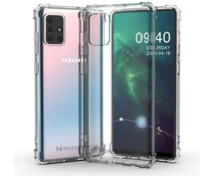 Dėklas Wozinsky Pancerne „Samsung Galaxy A72 4G Anti Shock“ permatomas