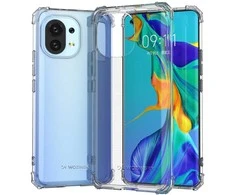 Dėklas Wozinsky Pancerne etui do Xiaomi Mi 11 Anti Shock permatomas