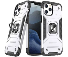 Wozinsky Ring Armor dėklas iPhone 13 mini – sidabrinis