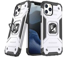 Wozinsky Ring Armor dėklas iPhone 13 Pro Max – sidabrinis