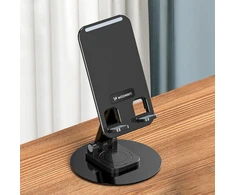 Wozinsky WPT-K393 stabilus telefono ir planšetinio kompiuterio stovas - juodas