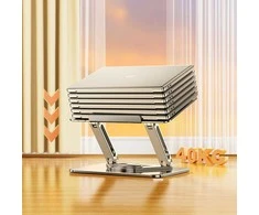Wozinsky WRS-CPY84SS Aluminum nešiojamo kompiuterio stovas – sidabro spalvos