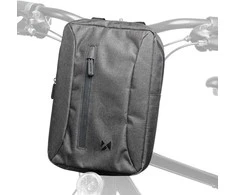 Wozinsky bicycle bag for handlebars – pilkos spalvos