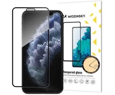 Wozinsky Itin patvarus grūdintas stiklas visam Apple iPhone 11 Pro / XS / X juodas ekranui