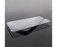 Dėklas Wozinsky Patvarus viso ekrano grūdintas stiklas su rėmeliu, skirtas Xiaomi Mi Band 8 Full Glue juodai