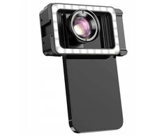 100 mm telefono makro objektyvas APEXEL APL-HB100FL23, su LED