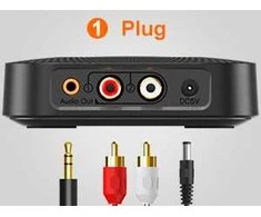1Mii B06S Plus Bluetooth 5.2 aptX garso imtuvas 30m