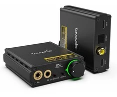 1Mii Lavaudio DS400 DAC garso konverteris su USB-C spdi/f bendraašiu ryšiu