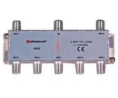 6 krypčių čiaupas 5-2300 MHz Johansson 4563 25dB