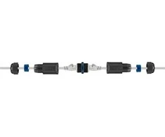 CAT5e GN-GN BARREL tinklo kabelio jungtis Goobay