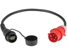EV įkrovimo adapteris 3 fazių 22kW 440V 32A LAPP