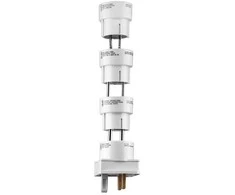 Goobay JAV / Japonijos maitinimo adapteris, juodas