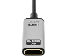 Adapteris USB-C 3.1 HDMI 8K Spacetronik 0.2m