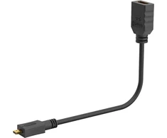 Goobay 58683 microHDMI - HDMI adapteris - 15cm