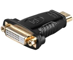 Adapteris HDMI kištukas / DVI-D lizdas 24+1 Goobay