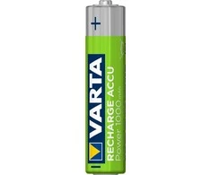 Baterijos VARTA LR03 AAA 1.2V 1000 mAh 4 vnt.