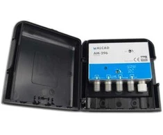 Alcad AM-296 stiebo stiprintuvas 24V 32dB UHF+VHF