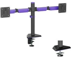 Spacetronik Amethyst laikiklis dviem monitoriams Spacetro SPAA120 10