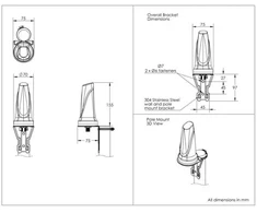Dookolna Wifi Poynting OMNI-704 5GHz antena