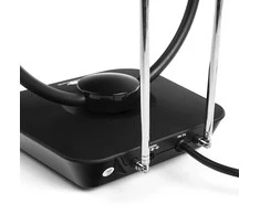 Vidinė DVB-T2 antena „Spacetronik Locus TV“ 45 dB maitinimo šaltinis