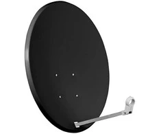 Palydovinė antena 80 cm CORAB COR-800SAE-C GRAPHITE