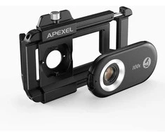 Apexel 5 in 3 išmaniojo telefono mikroskopo objektyvas PhoneMicro 1