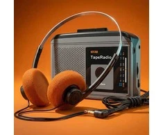 Ausinės su lankeliu ant galvos retro 3.5mm 1.2m EZCAPHEADPHONES