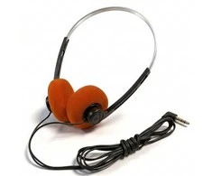 Ausinės su lankeliu ant galvos retro 3.5mm 1.2m EZCAPHEADPHONES