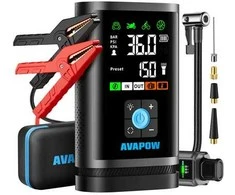 Avapow Eu AVAPOW JP3 2in1 stiprintuvas su kompresoriumi 59 Wh 3000A