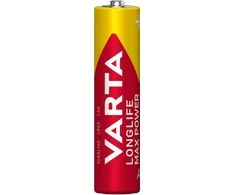 Baterija VARTA Longlife MaxPower LR03 AAA 1.5V 4vnt.