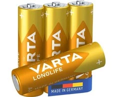 Baterija VARTA Longlife Standard LR06 AA 1.5V 4vnt.