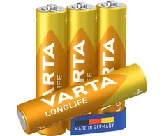 Baterija VARTA Longlife Standard LR03 AAA 1.5V 4vnt.