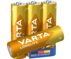 Baterija VARTA Longlife Standard LR06 AA 1.5V 4vnt.