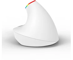 Belaidė pelė pionowa Delux M618C RGB balta