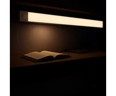 Belaidė LED lempa su judesio jutikliu, 80 cm, sidabrinė
