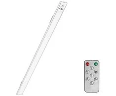 Belaidė LED lempa su judesio jutikliu, 60 cm, sidabrinė